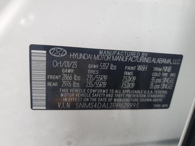 Photo 13 VIN: 5NMS4DAL2PH629993 - HYUNDAI SANTA FE L 