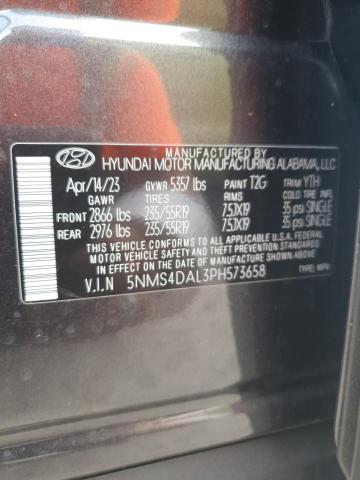 Photo 13 VIN: 5NMS4DAL3PH573658 - HYUNDAI SANTA FE L 