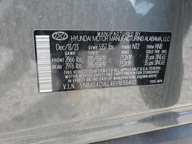 Photo 13 VIN: 5NMS4DAL4PH655432 - HYUNDAI SANTA FE L 