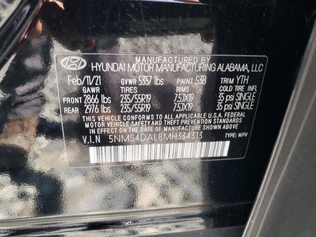 Photo 12 VIN: 5NMS4DAL8MH334313 - HYUNDAI SANTA FE L 