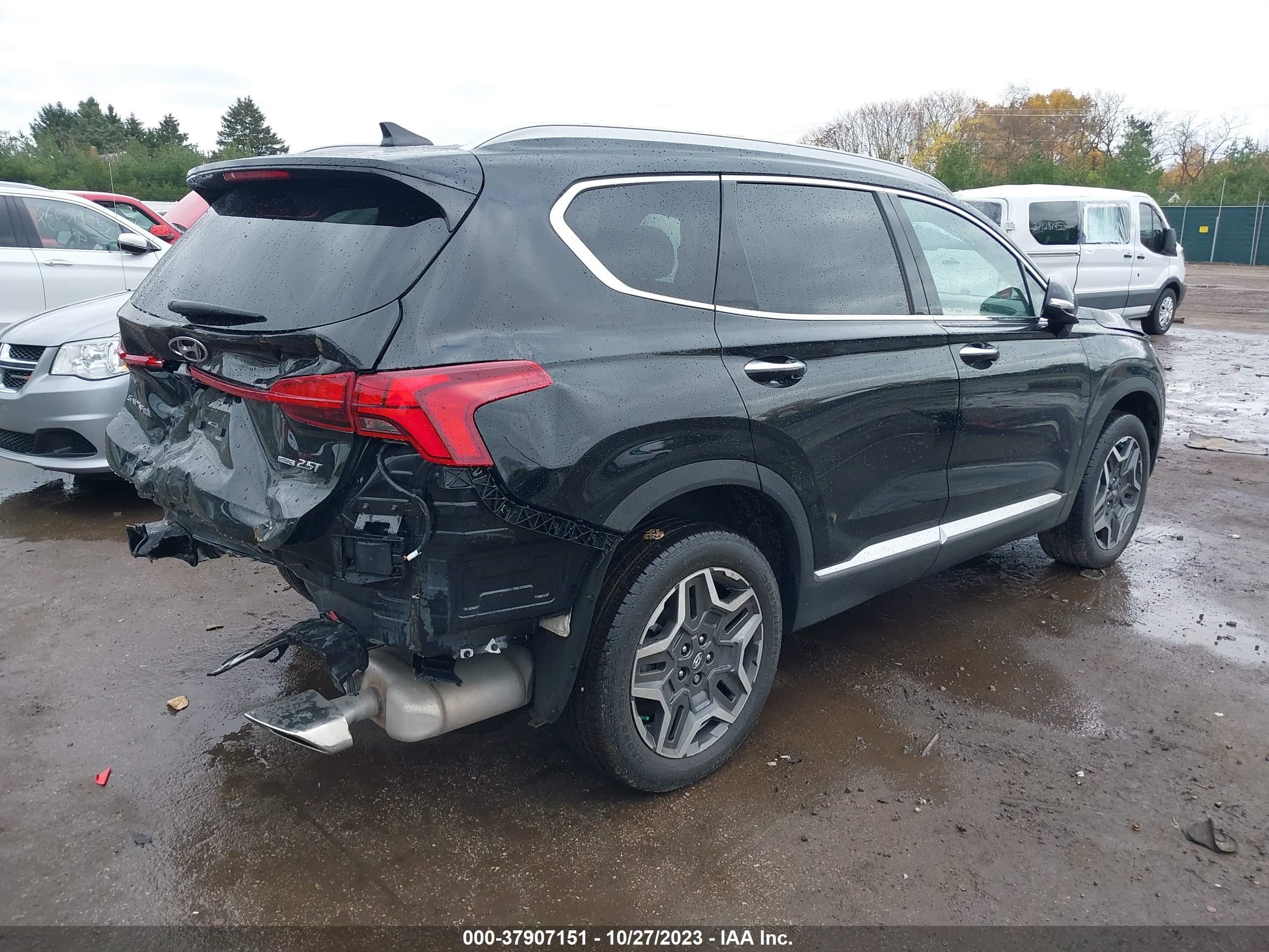 Photo 3 VIN: 5NMS4DALXMH351405 - HYUNDAI SANTA FE 