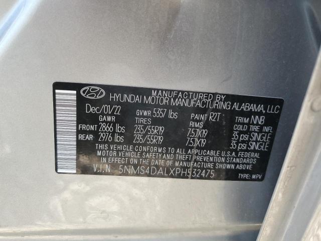 Photo 13 VIN: 5NMS4DALXPH532475 - HYUNDAI SANTA FE L 