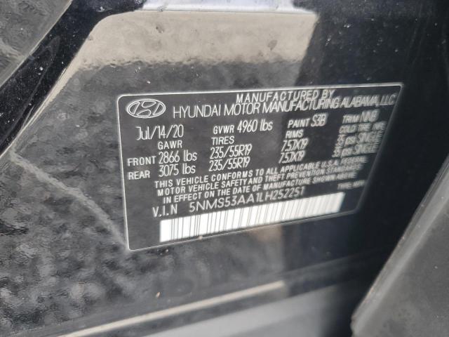 Photo 12 VIN: 5NMS53AA1LH252251 - HYUNDAI SANTA FE L 