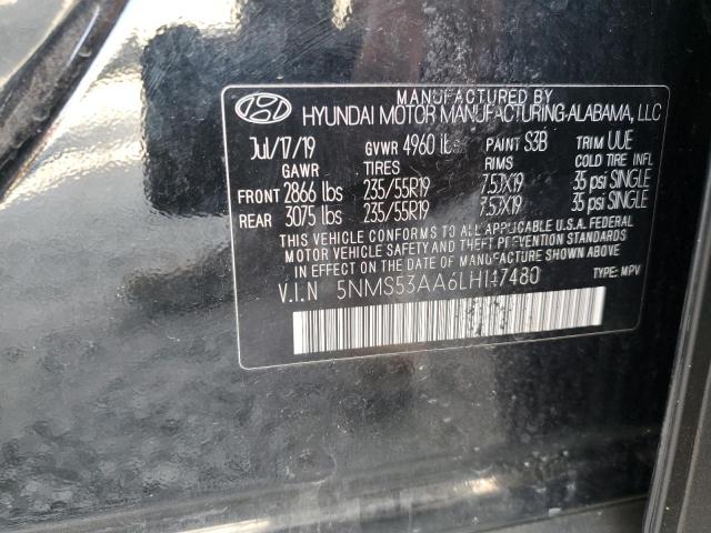 Photo 11 VIN: 5NMS53AA6LH147480 - HYUNDAI SANTA FE 