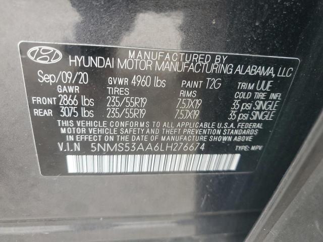 Photo 13 VIN: 5NMS53AA6LH276674 - HYUNDAI SANTA FE L 