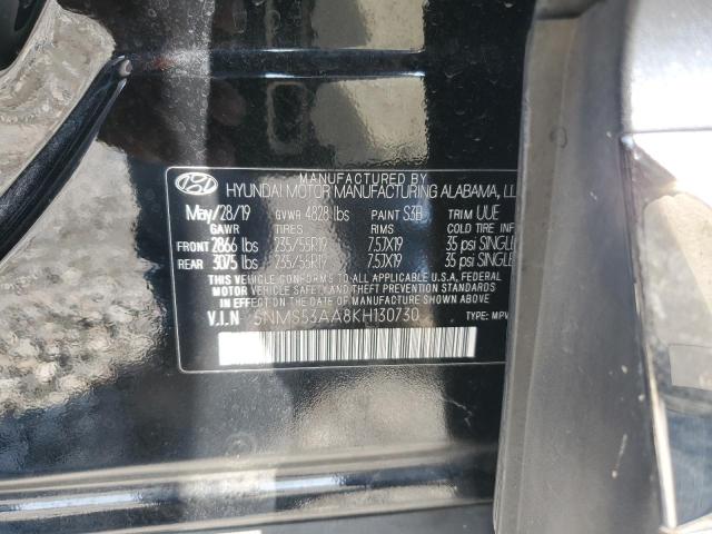 Photo 13 VIN: 5NMS53AA8KH130730 - HYUNDAI SANTA FE L 