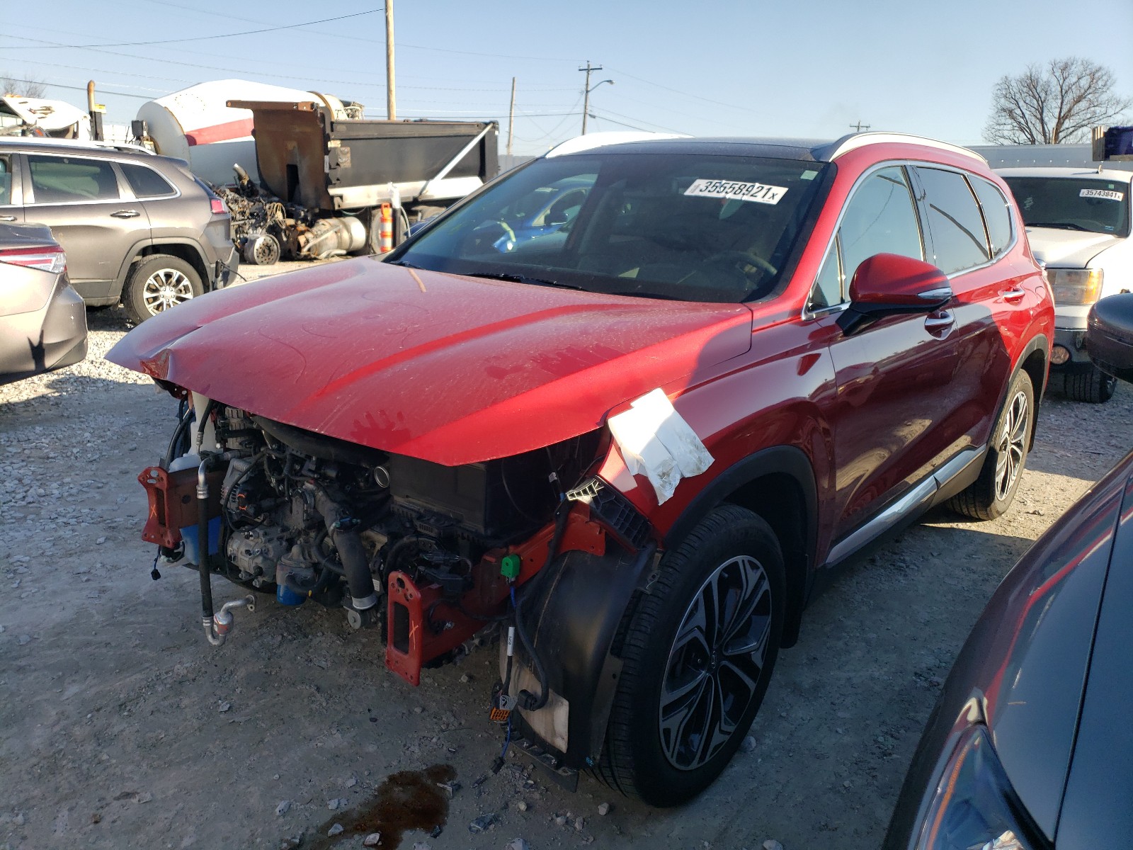 Photo 1 VIN: 5NMS53AA9KH038767 - HYUNDAI SANTA FE L 