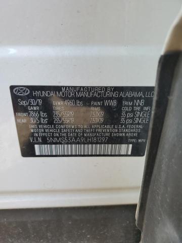 Photo 13 VIN: 5NMS53AA9LH181297 - HYUNDAI SANTA FE L 