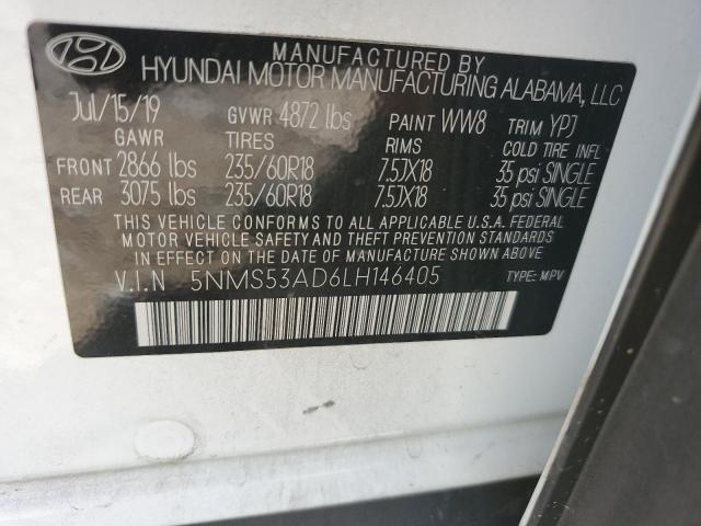 Photo 9 VIN: 5NMS53AD6LH146405 - HYUNDAI SANTA FE L 