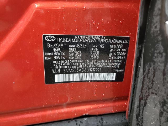 Photo 13 VIN: 5NMS53AD6LH212922 - HYUNDAI SANTA FE L 