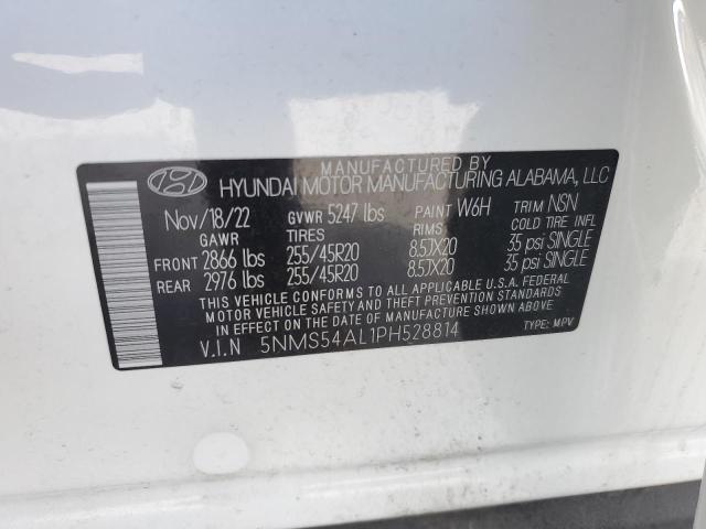 Photo 12 VIN: 5NMS54AL1PH528814 - HYUNDAI SANTA FE C 