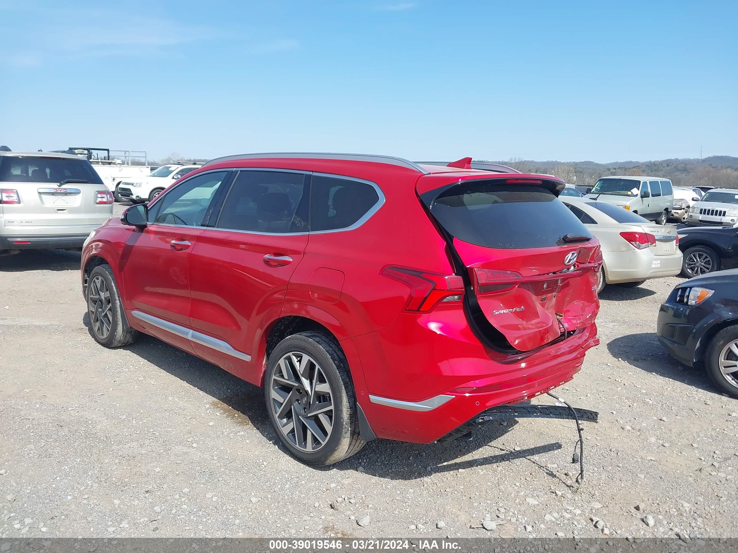 Photo 2 VIN: 5NMS54AL1PH555382 - HYUNDAI SANTA FE 