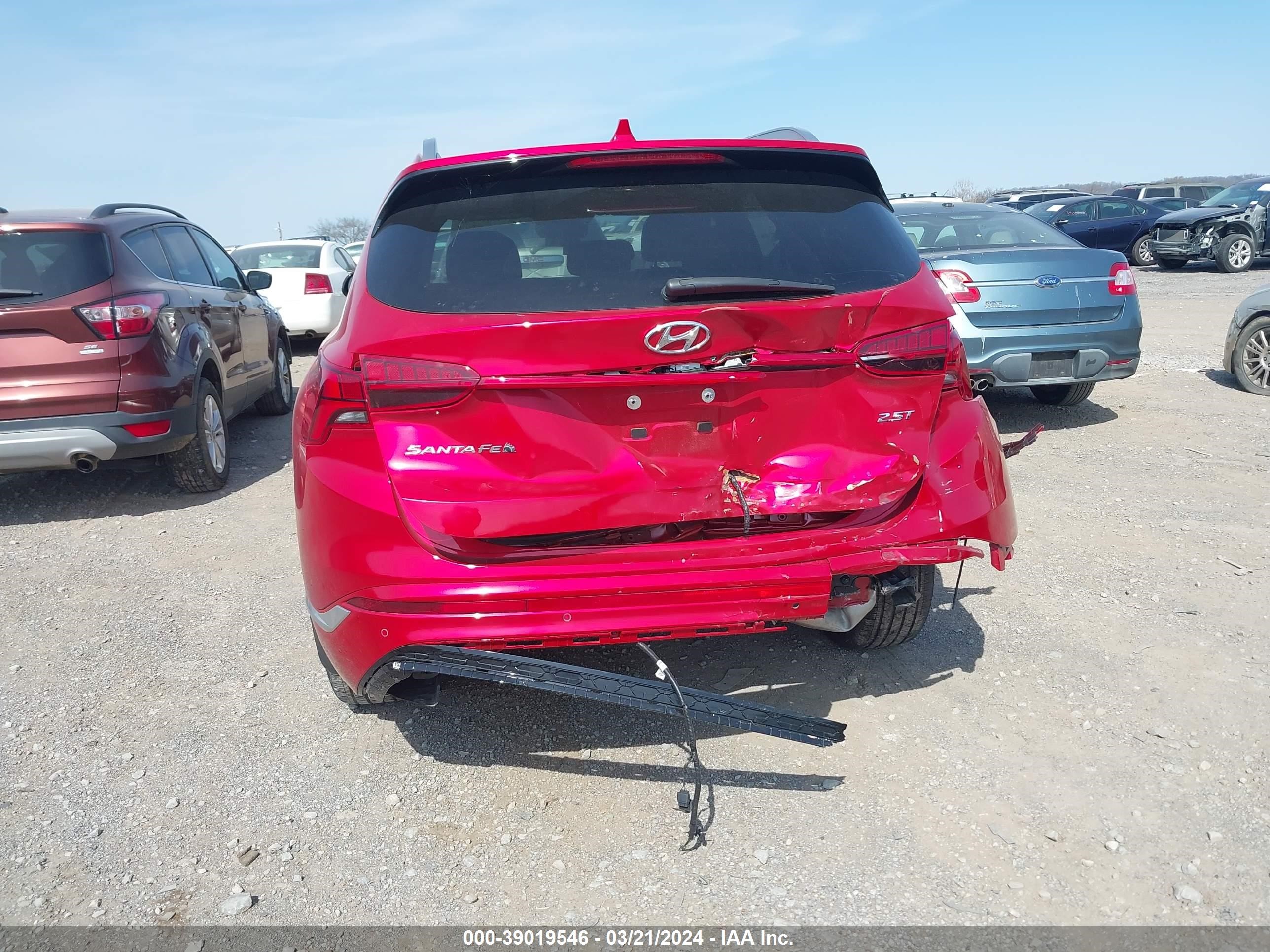 Photo 5 VIN: 5NMS54AL1PH555382 - HYUNDAI SANTA FE 