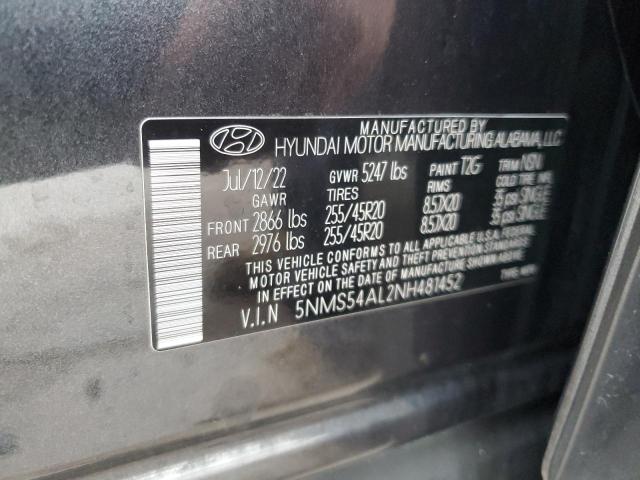 Photo 12 VIN: 5NMS54AL2NH481452 - HYUNDAI SANTA FE C 