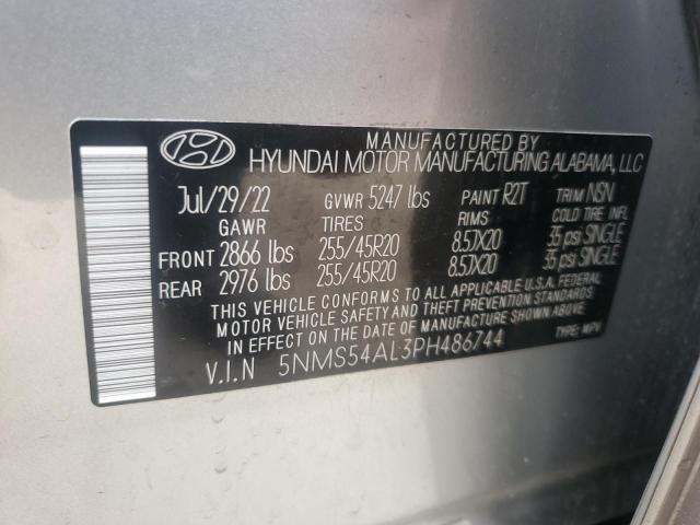 Photo 12 VIN: 5NMS54AL3PH486744 - HYUNDAI SANTA FE C 