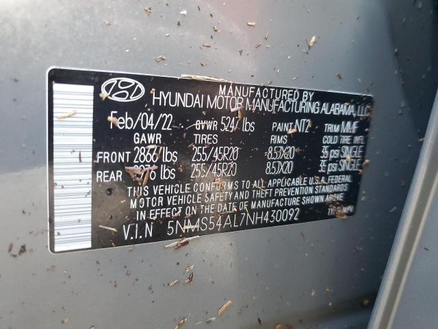 Photo 13 VIN: 5NMS54AL7NH430092 - HYUNDAI SANTA FE C 