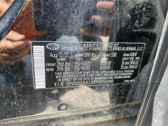 Photo 12 VIN: 5NMS54ALXPH496090 - HYUNDAI SANTA FE 