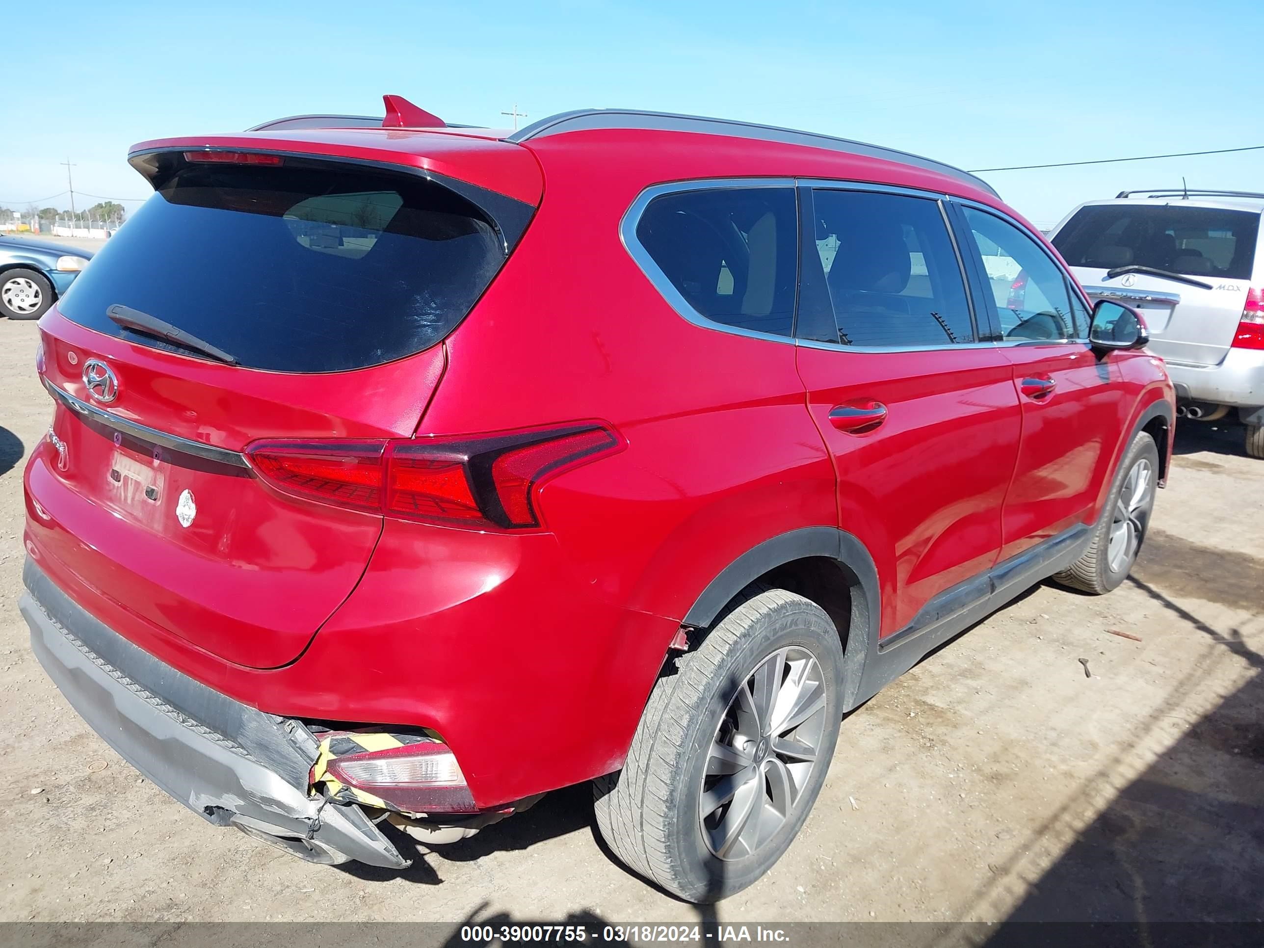 Photo 3 VIN: 5NMS5CAD0LH158260 - HYUNDAI SANTA FE 