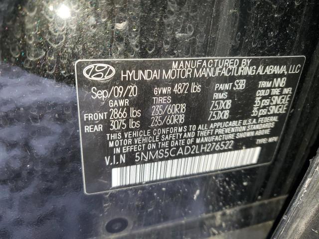 Photo 13 VIN: 5NMS5CAD2LH276522 - HYUNDAI SANTA FE 