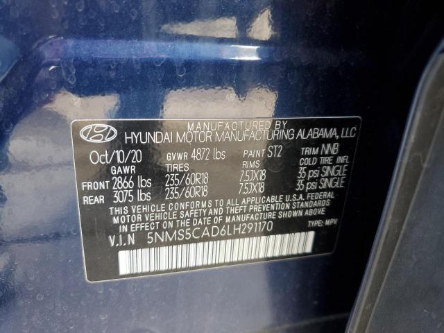 Photo 9 VIN: 5NMS5CAD6LH291170 - HYUNDAI SANTA FE L 