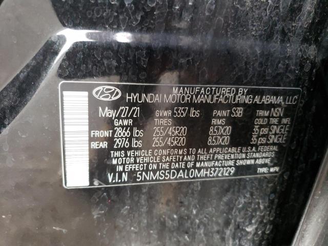 Photo 12 VIN: 5NMS5DAL0MH372129 - HYUNDAI SANTA FE 