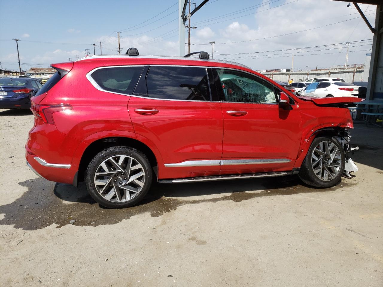 Photo 2 VIN: 5NMS5DAL1PH560582 - HYUNDAI SANTA FE 