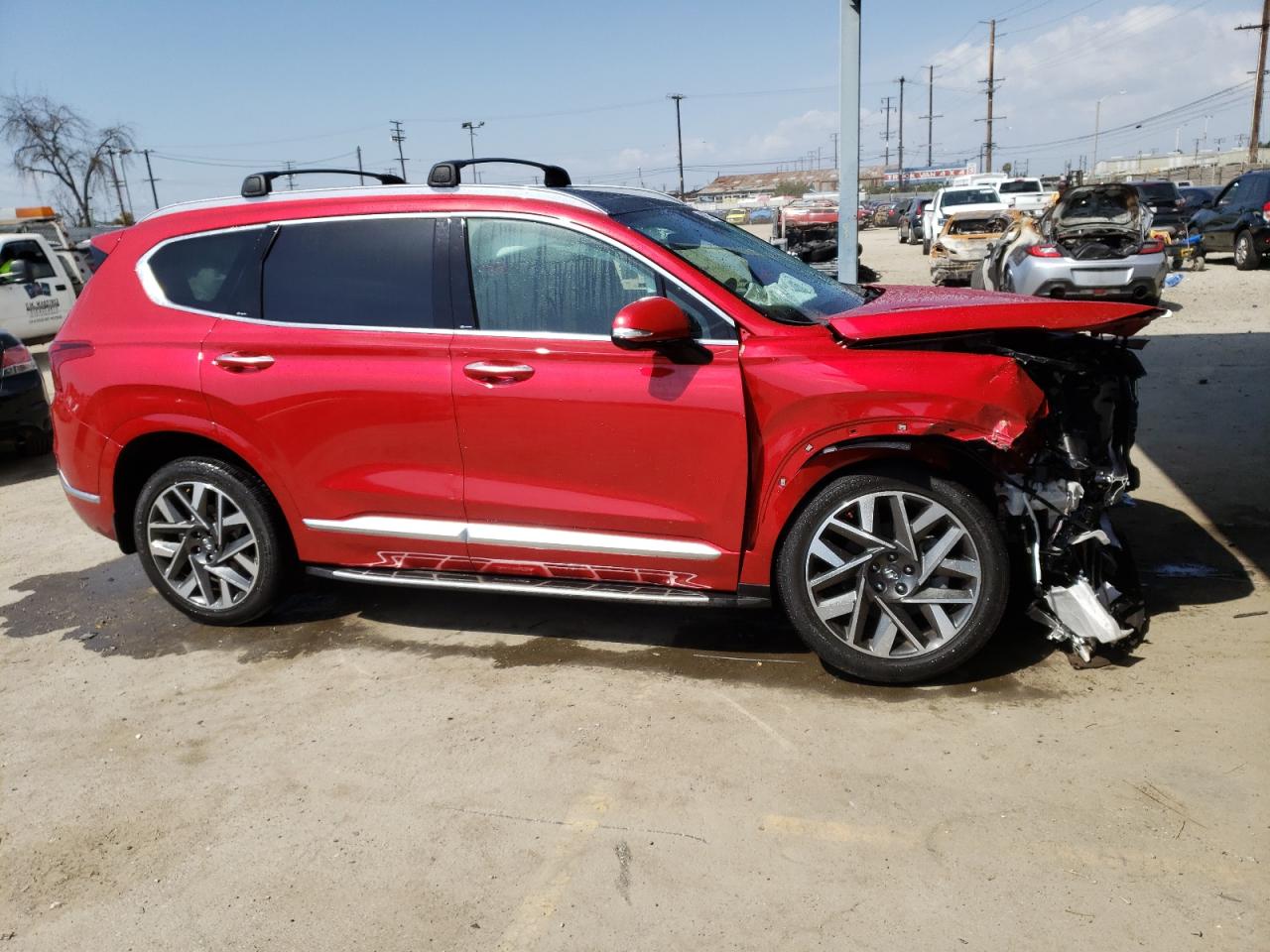 Photo 3 VIN: 5NMS5DAL1PH560582 - HYUNDAI SANTA FE 