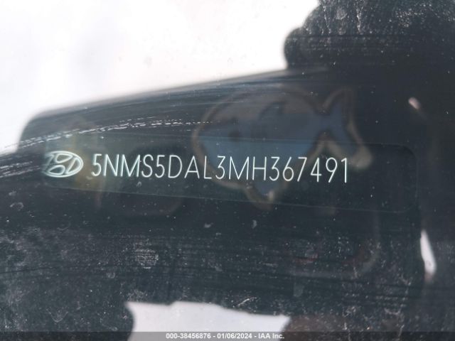 Photo 8 VIN: 5NMS5DAL3MH367491 - HYUNDAI SANTA FE 