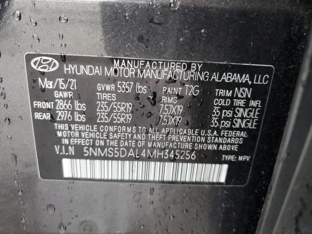 Photo 13 VIN: 5NMS5DAL4MH345256 - HYUNDAI SANTA FE C 