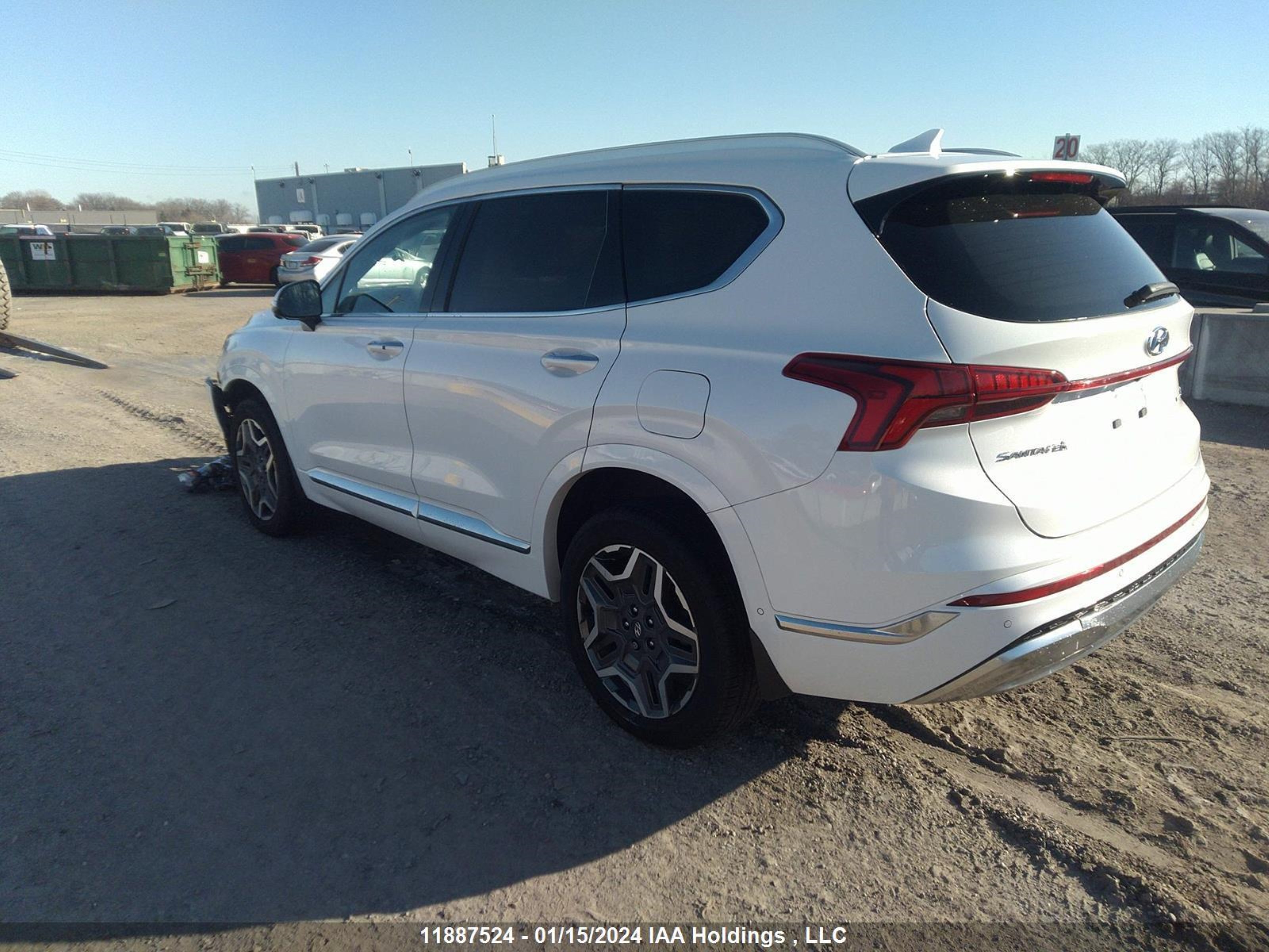 Photo 2 VIN: 5NMS5DAL5MH316896 - HYUNDAI SANTA FE 