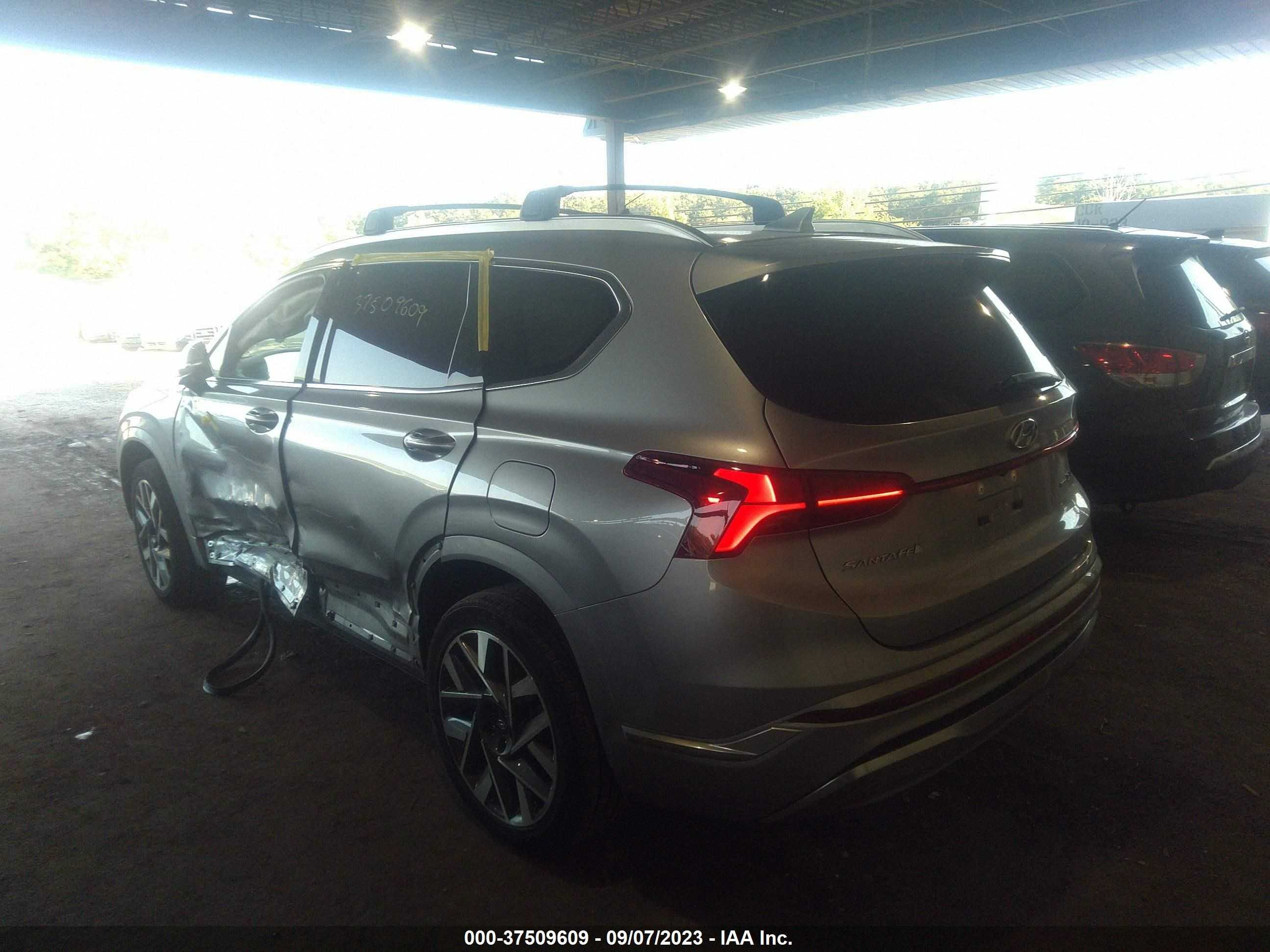 Photo 2 VIN: 5NMS5DAL6PH495566 - HYUNDAI SANTA FE 