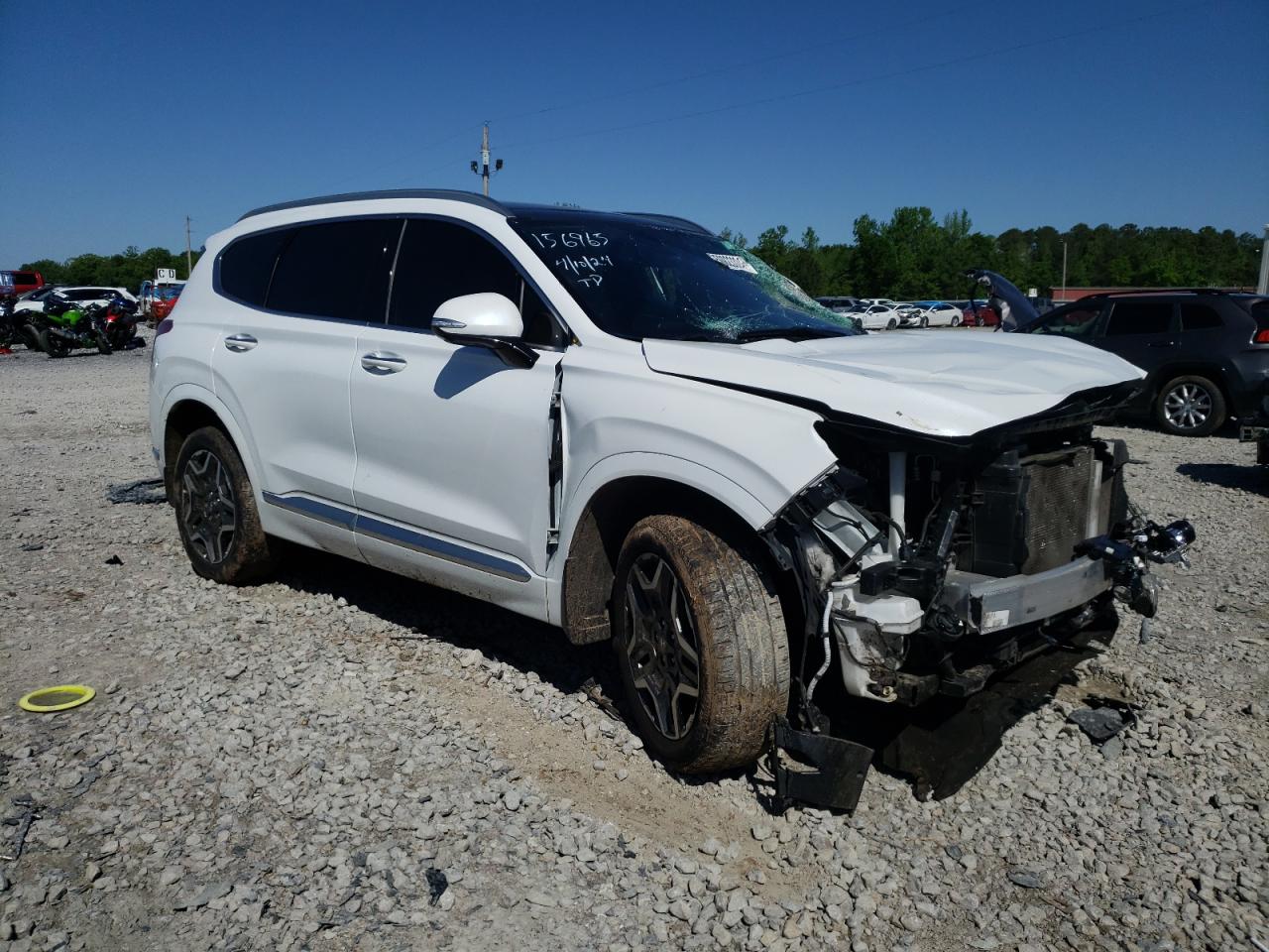 Photo 3 VIN: 5NMS5DAL7MH345185 - HYUNDAI SANTA FE 