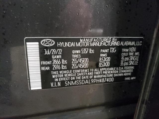 Photo 12 VIN: 5NMS5DAL9PH487400 - HYUNDAI SANTA FE C 