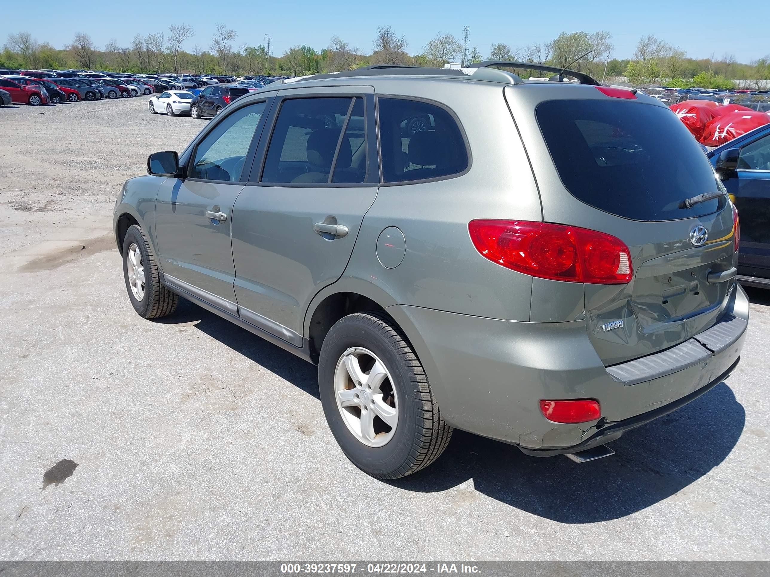 Photo 2 VIN: 5NMSG13D07H053607 - HYUNDAI SANTA FE 