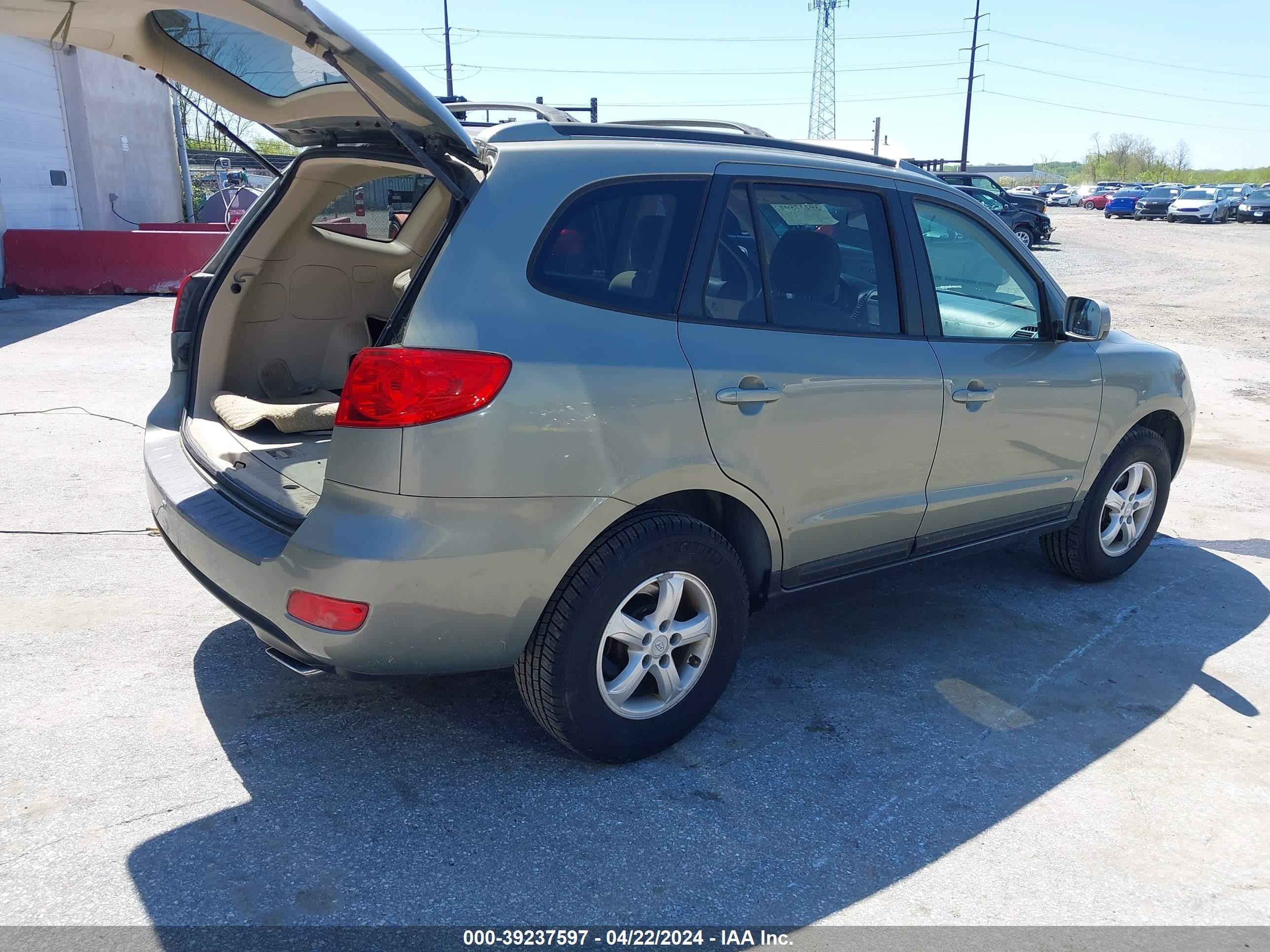 Photo 3 VIN: 5NMSG13D07H053607 - HYUNDAI SANTA FE 