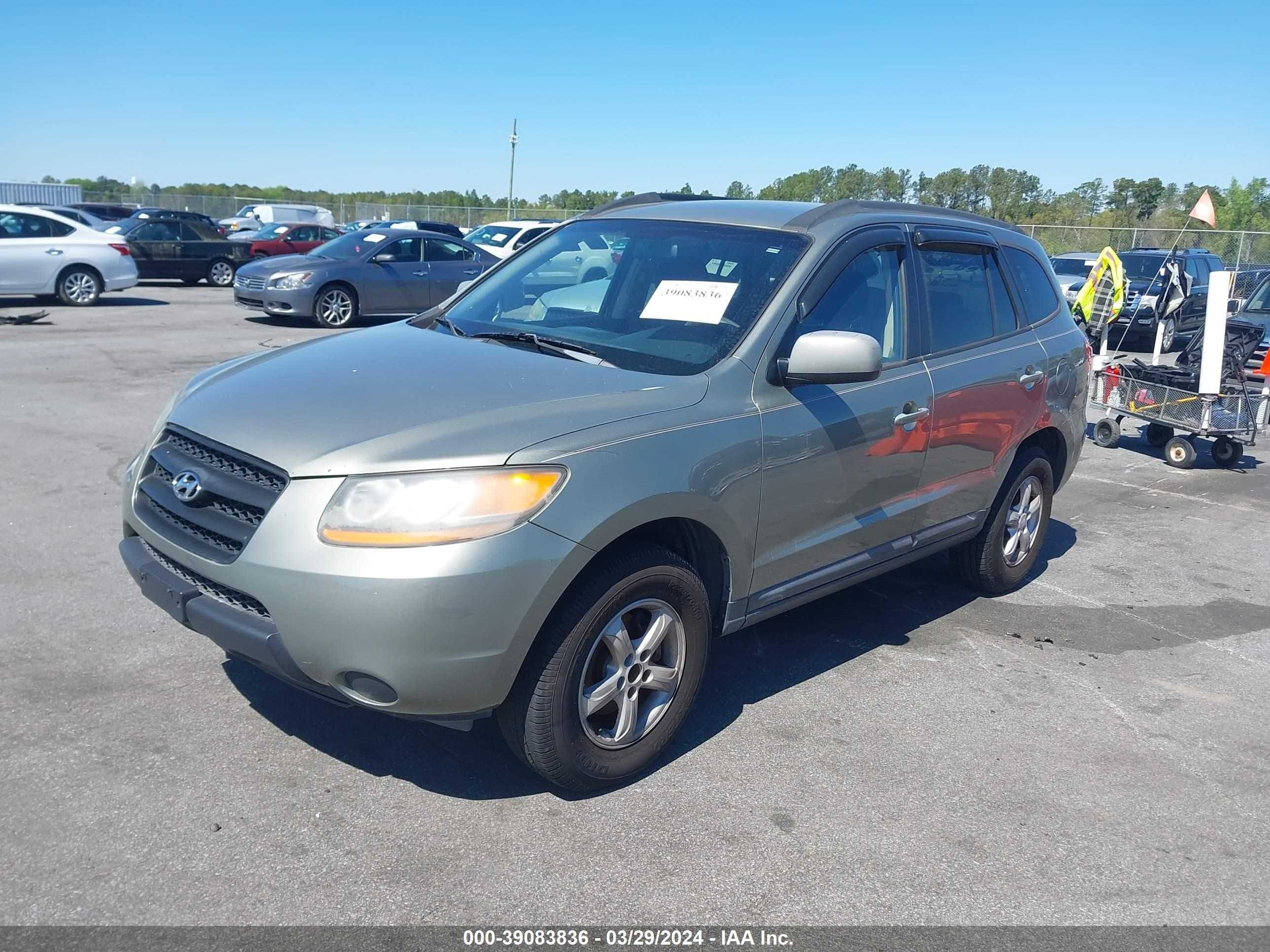 Photo 1 VIN: 5NMSG13D08H147052 - HYUNDAI SANTA FE 