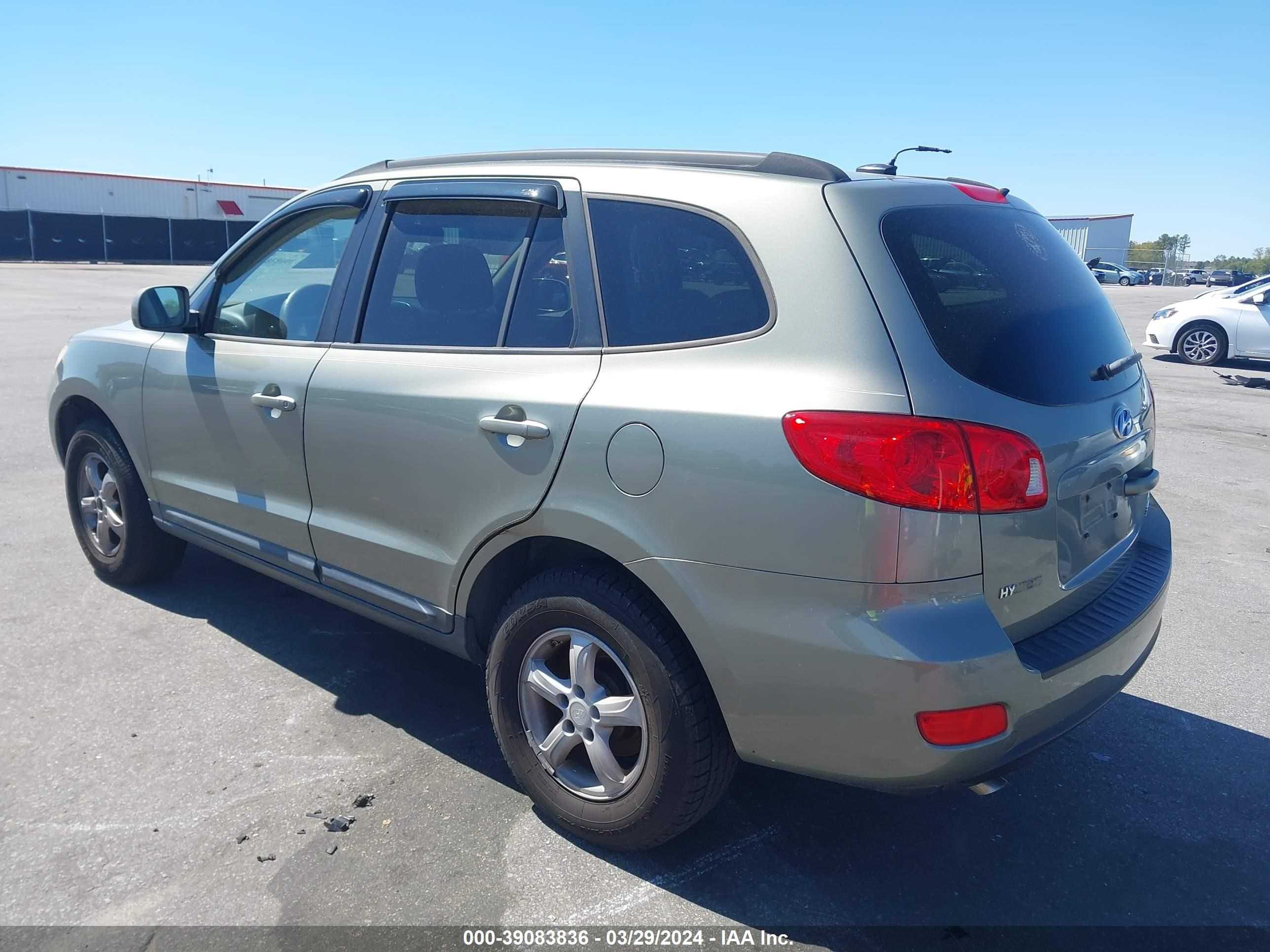 Photo 2 VIN: 5NMSG13D08H147052 - HYUNDAI SANTA FE 