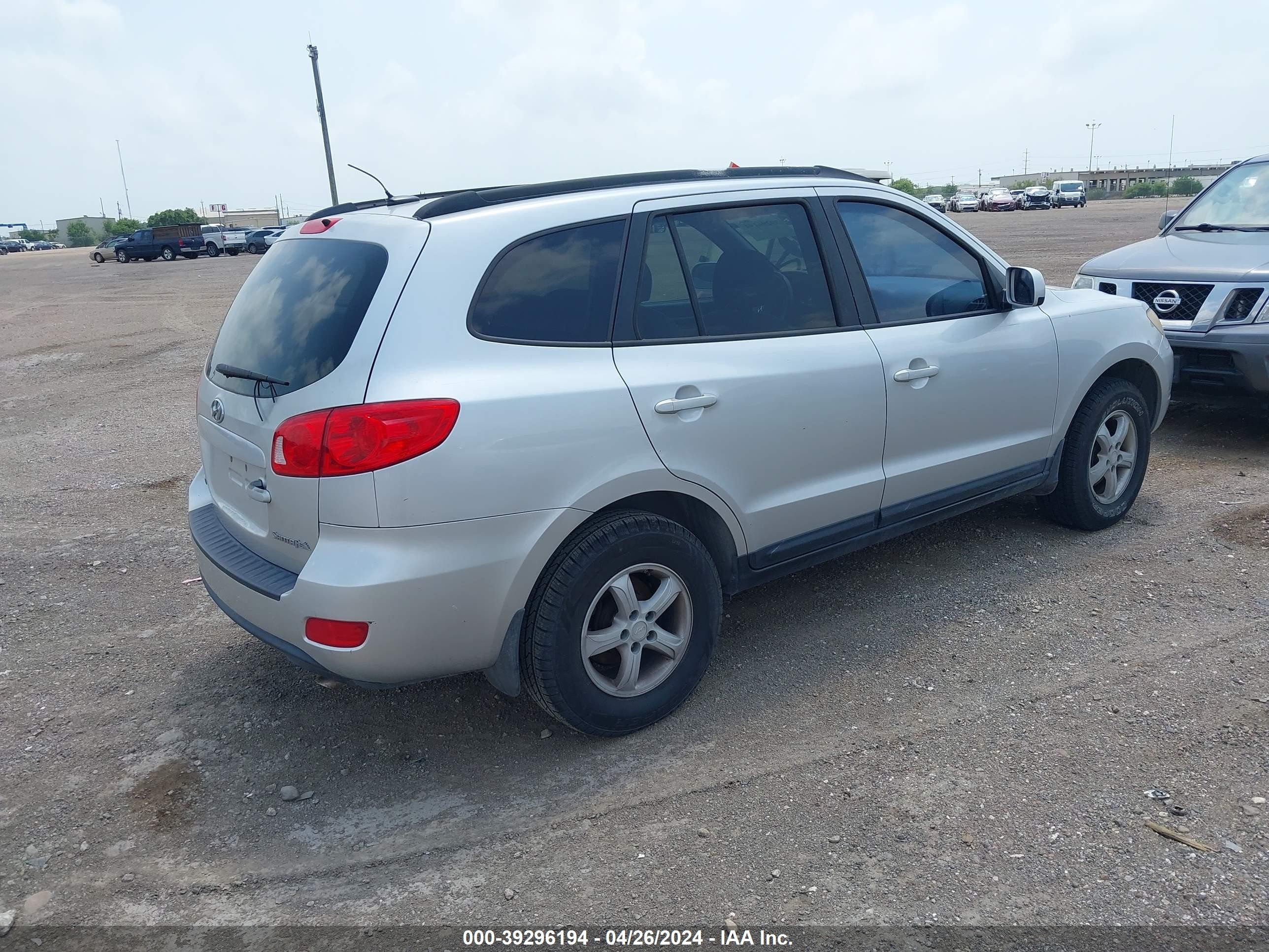 Photo 3 VIN: 5NMSG13D08H183369 - HYUNDAI SANTA FE 