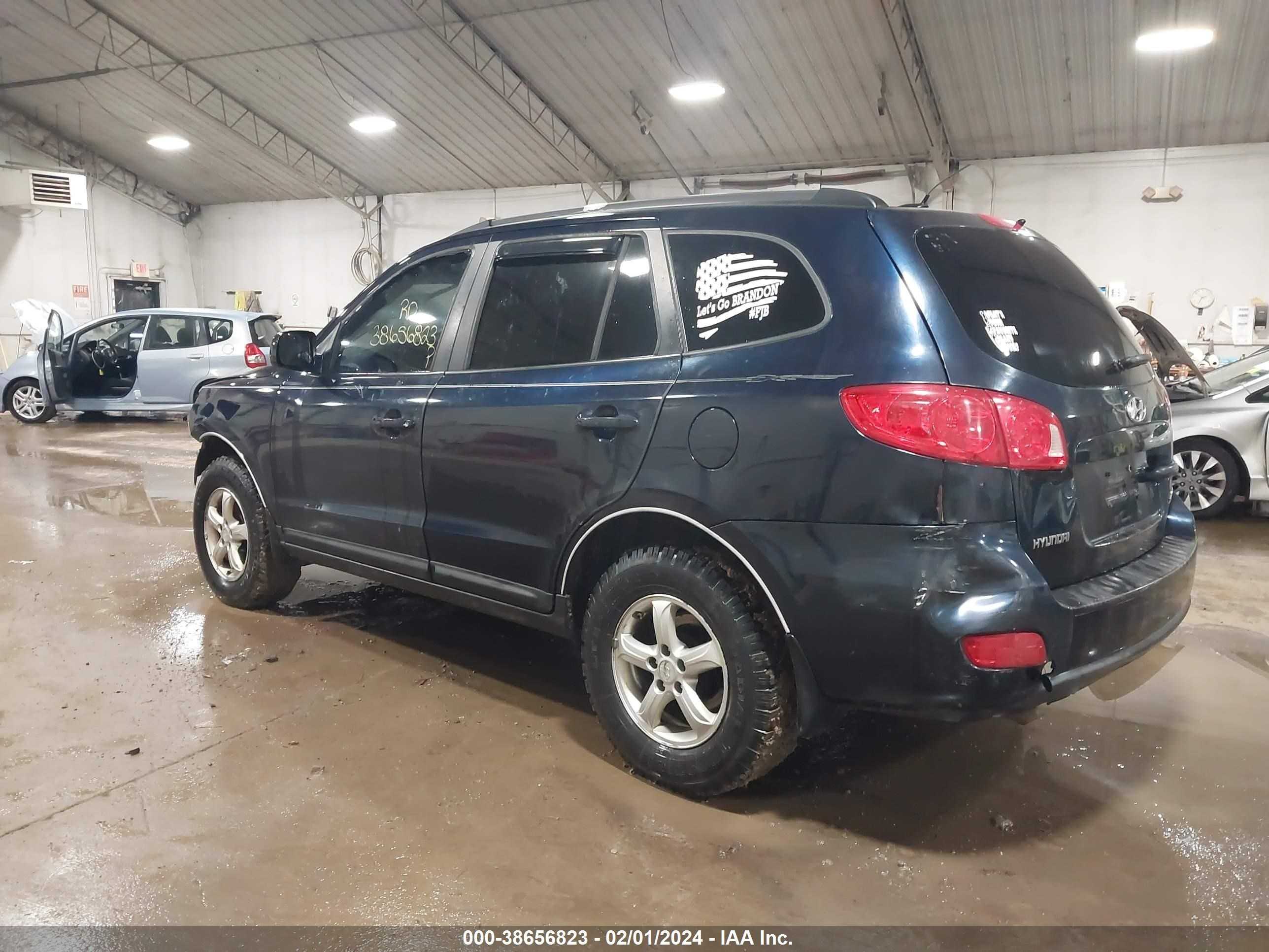 Photo 2 VIN: 5NMSG13D28H225850 - HYUNDAI SANTA FE 