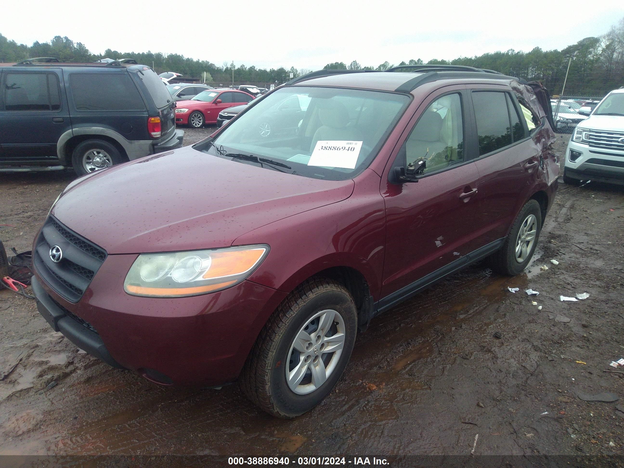 Photo 1 VIN: 5NMSG13D29H247817 - HYUNDAI SANTA FE 