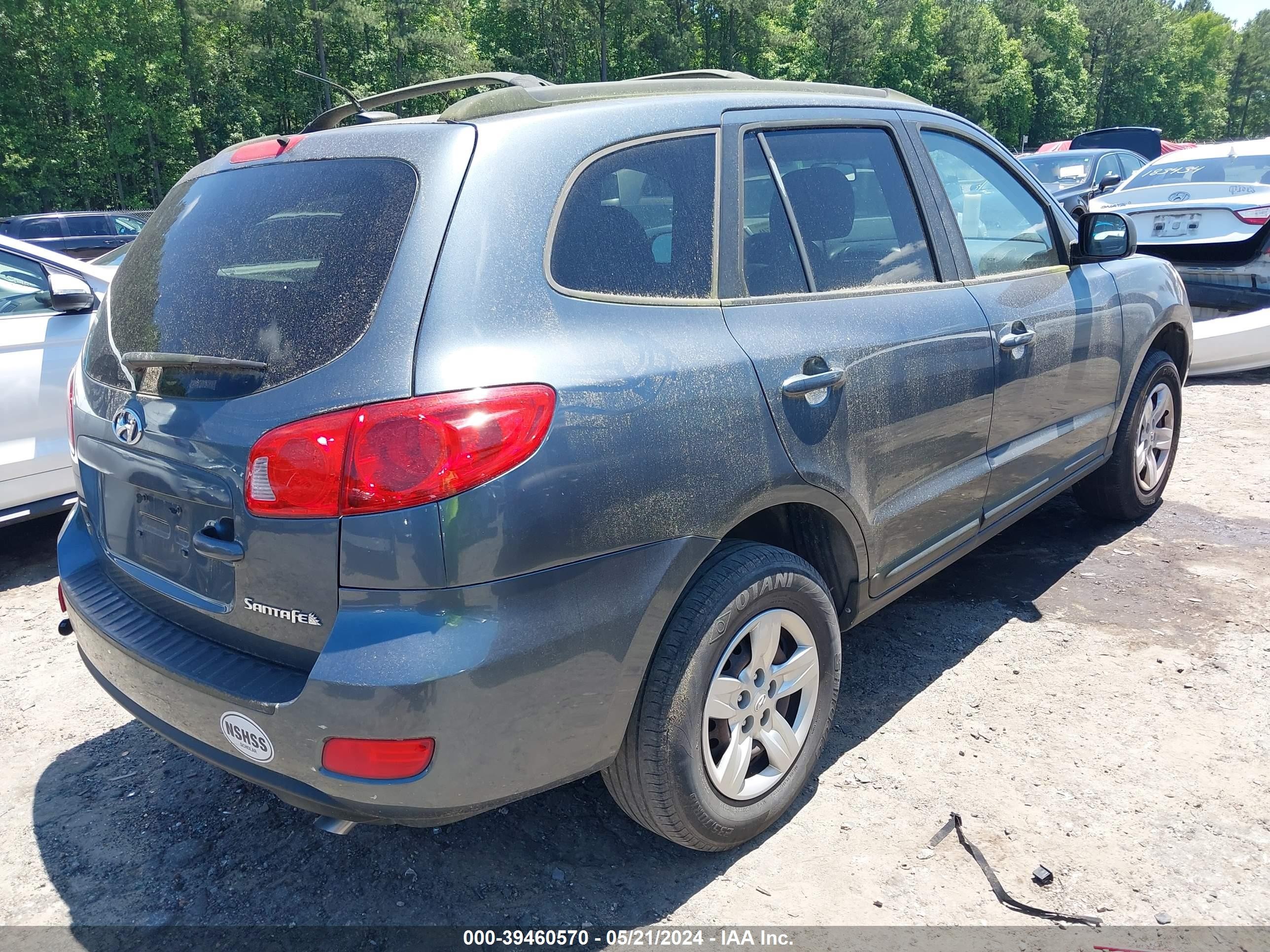 Photo 3 VIN: 5NMSG13D29H257294 - HYUNDAI SANTA FE 