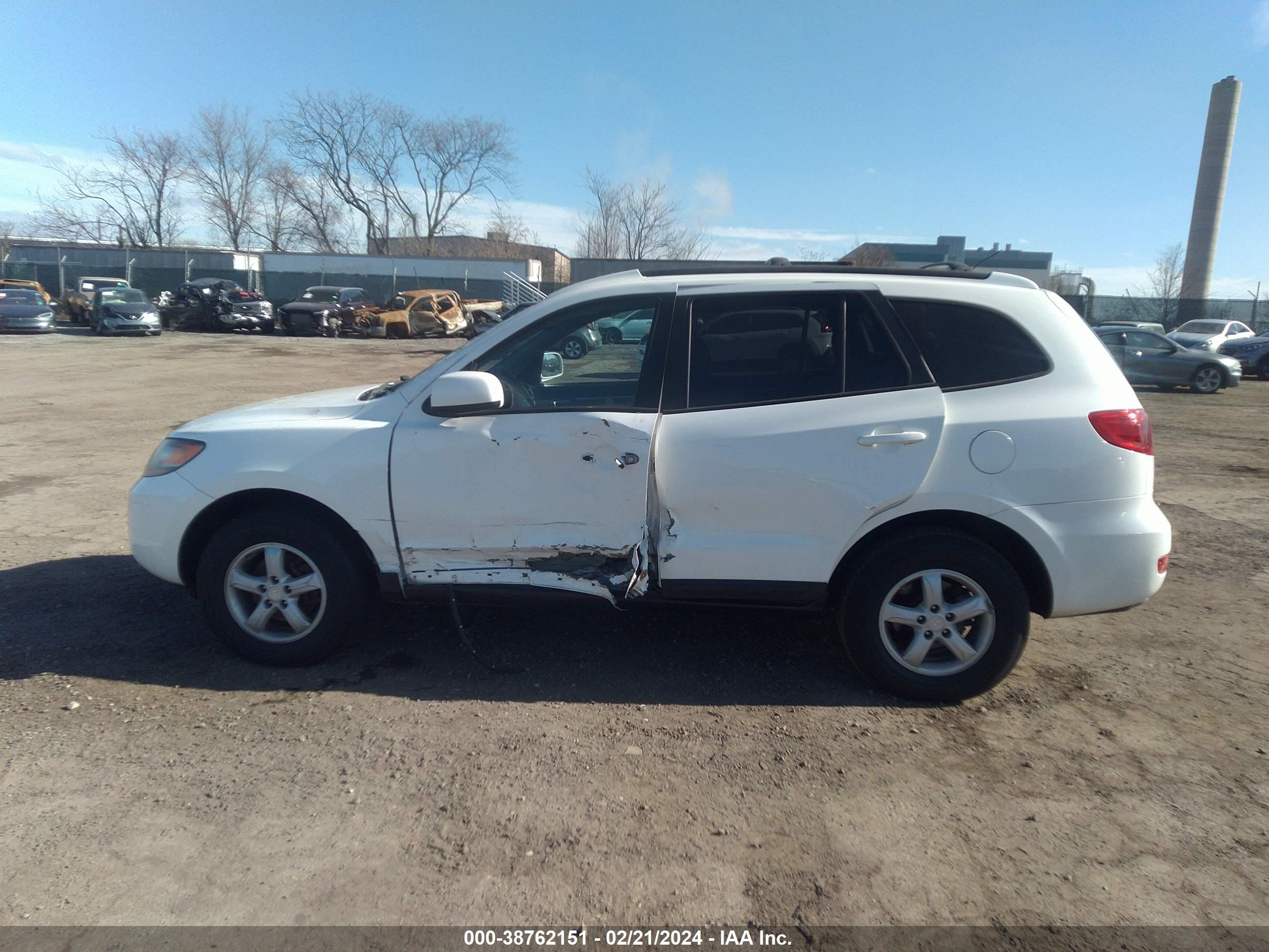 Photo 5 VIN: 5NMSG13D37H073401 - HYUNDAI SANTA FE 