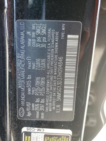 Photo 12 VIN: 5NMSG13D37H094846 - HYUNDAI SANTA FE G 