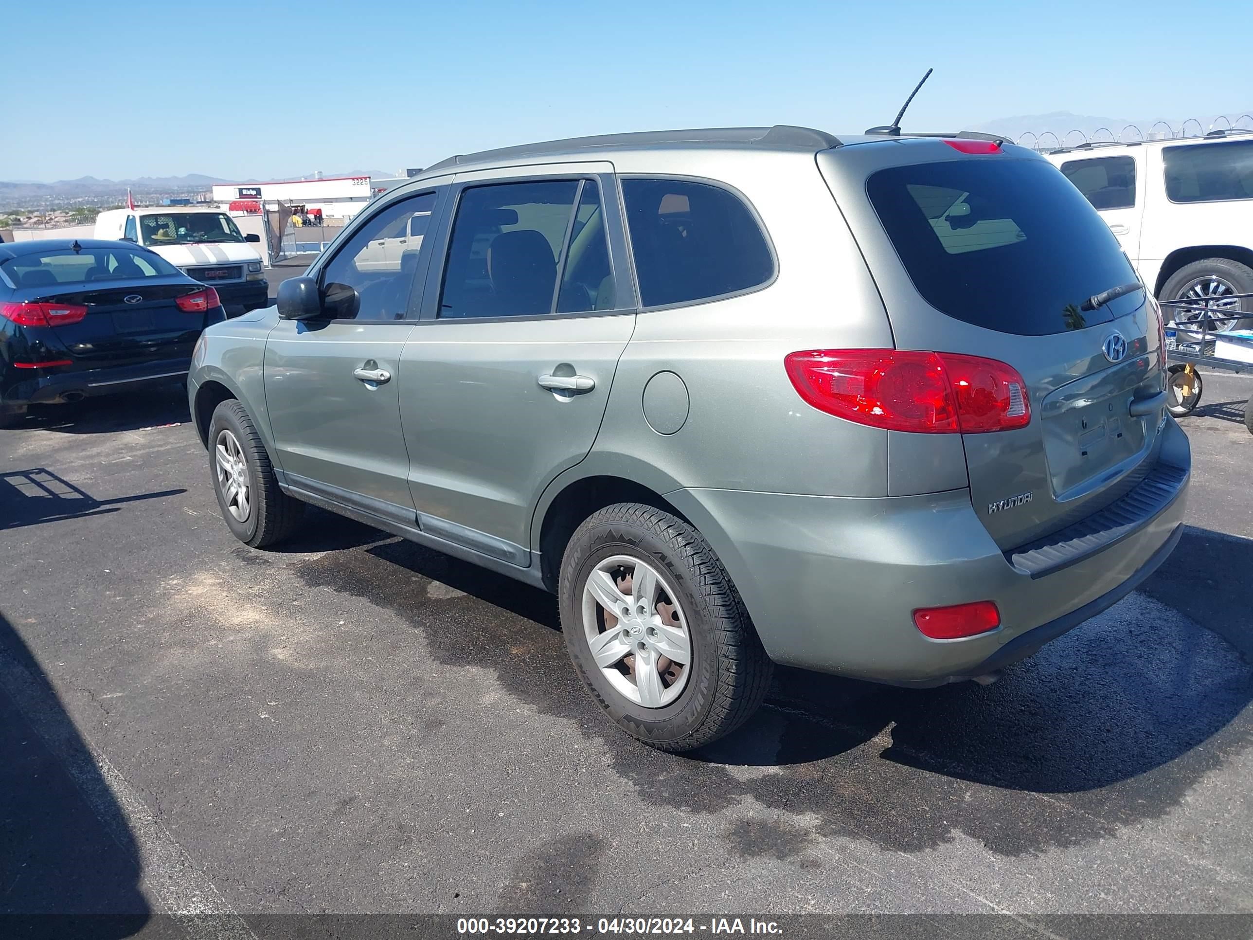 Photo 2 VIN: 5NMSG13D49H230128 - HYUNDAI SANTA FE 