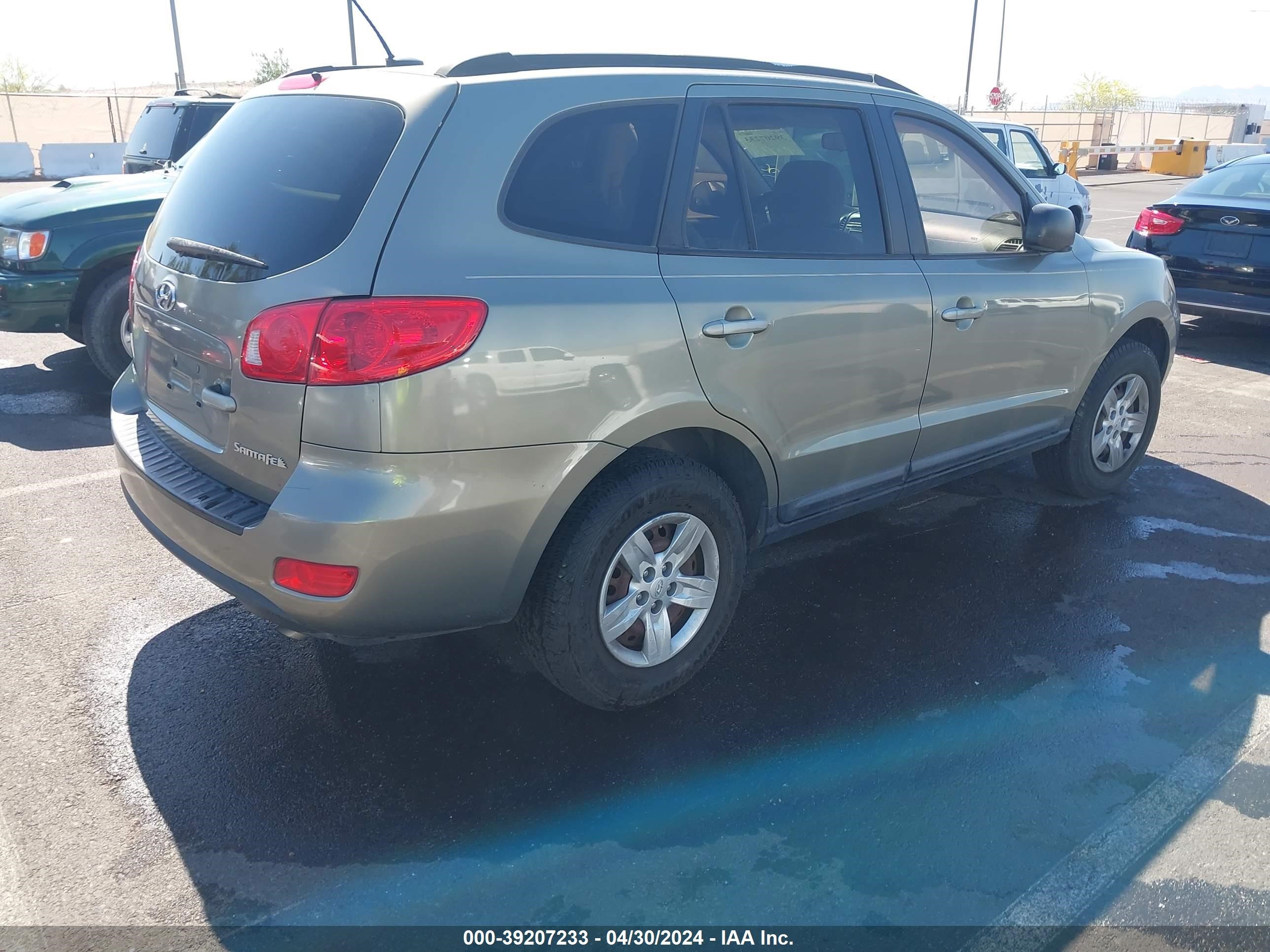 Photo 3 VIN: 5NMSG13D49H230128 - HYUNDAI SANTA FE 