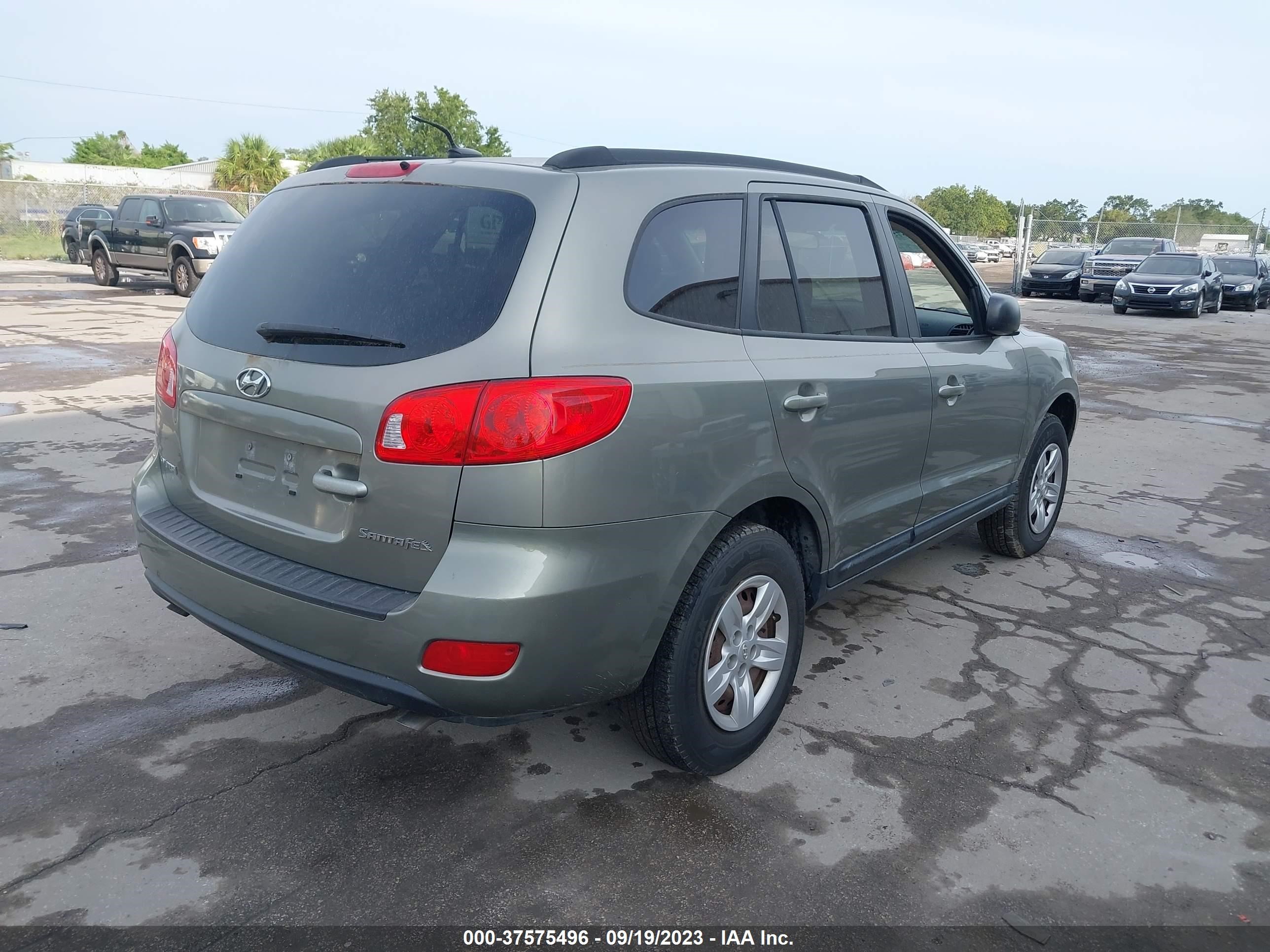 Photo 3 VIN: 5NMSG13D49H243767 - HYUNDAI SANTA FE 