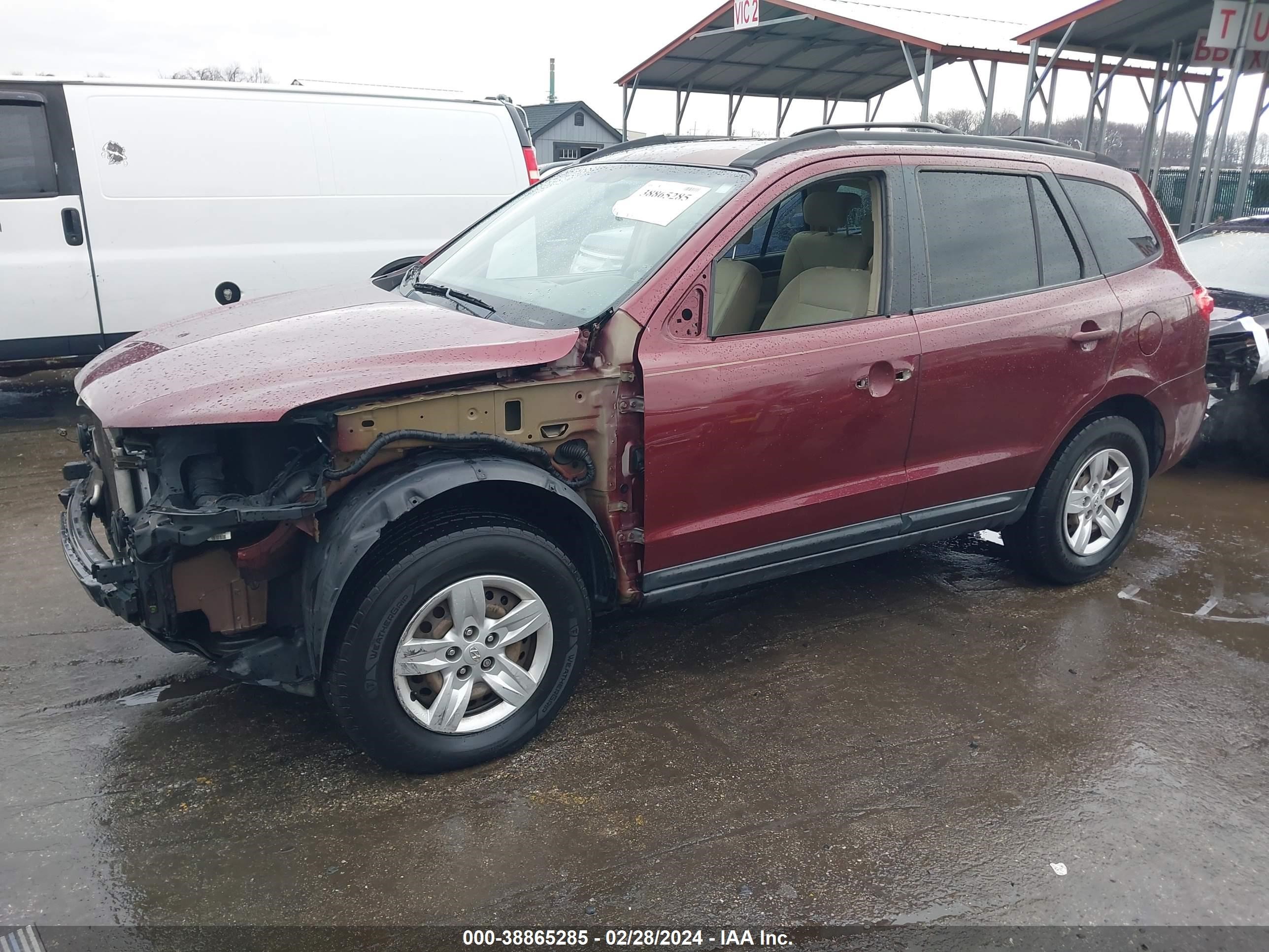 Photo 1 VIN: 5NMSG13D49H305409 - HYUNDAI SANTA FE 