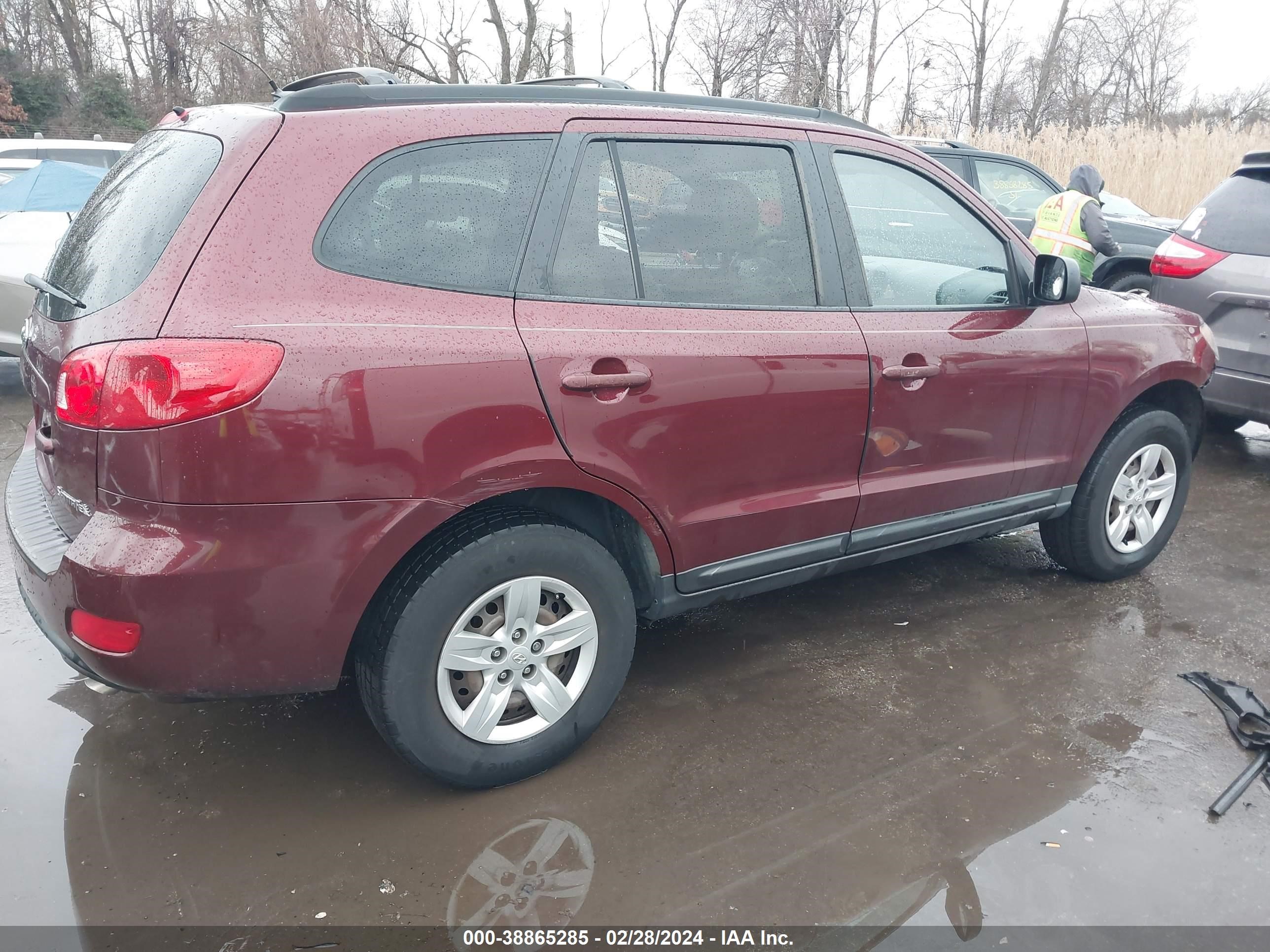 Photo 3 VIN: 5NMSG13D49H305409 - HYUNDAI SANTA FE 