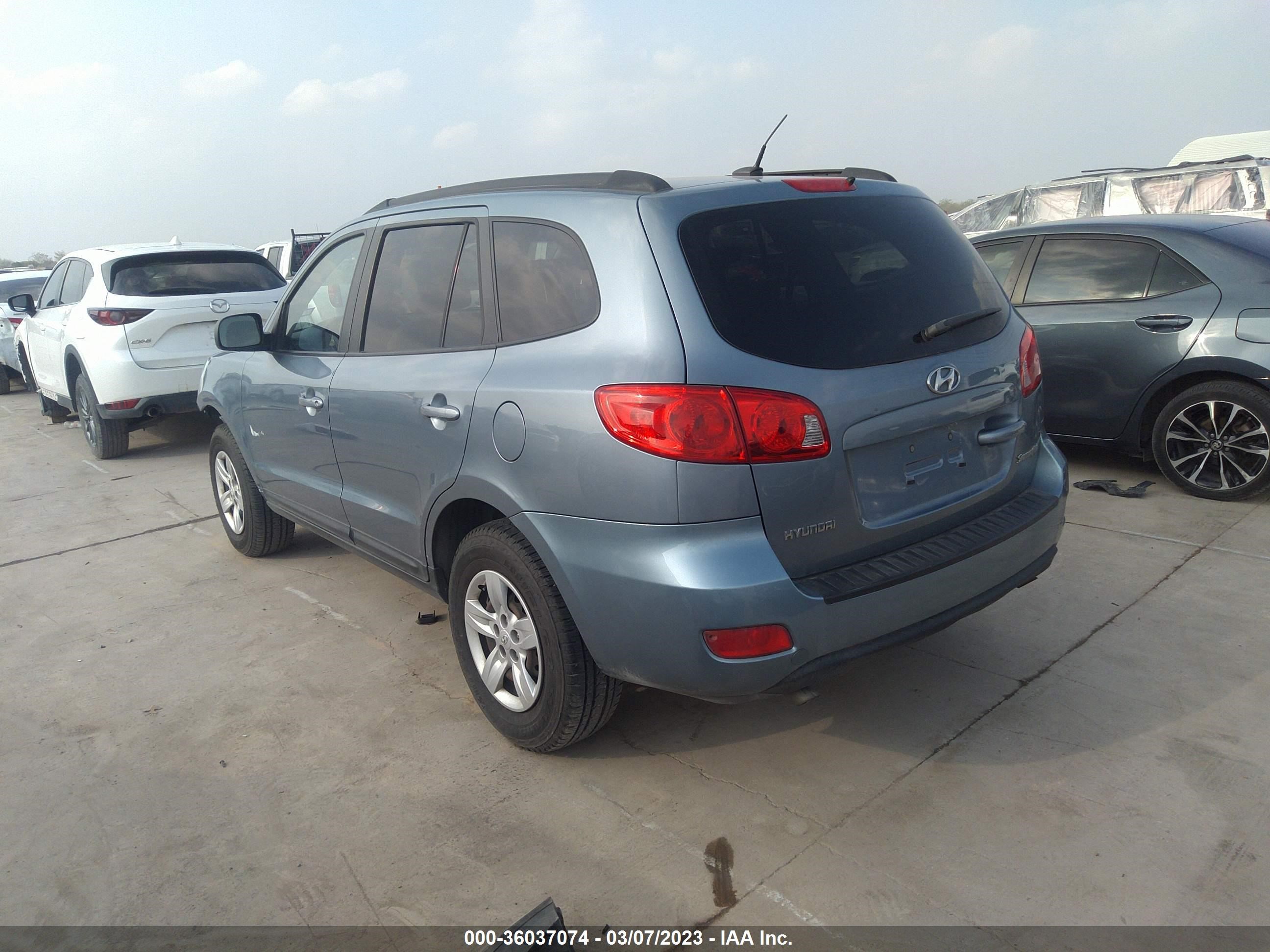 Photo 2 VIN: 5NMSG13D49H313140 - HYUNDAI SANTA FE 