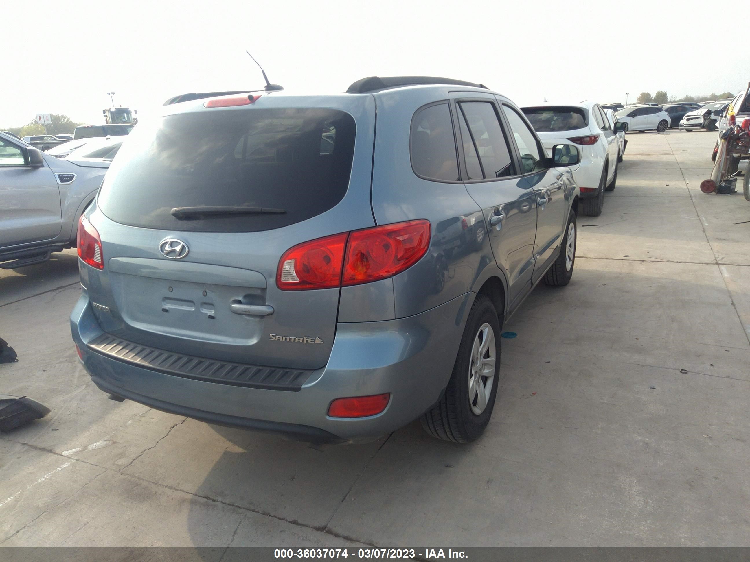 Photo 3 VIN: 5NMSG13D49H313140 - HYUNDAI SANTA FE 